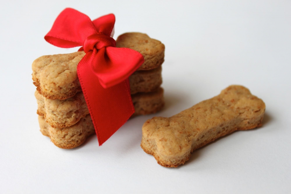Печенье для собаки на Новый год